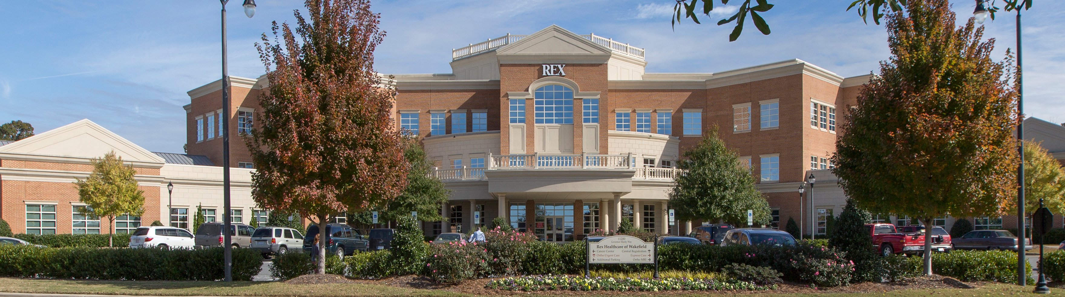 REX Healthcare of Wakefield building